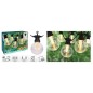 ProGarden Luci da Giardino per Feste 10 LED 7,5 m ProGarden Luci da Giardino per Feste 10 LED 7,5 m