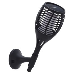 ProGarden Lampada Solare a LED da Giardino 3 in 1 Nera
