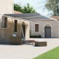 vidaXL Tenda Retrattile Automatica 500x300 cm Arancione Marrone vidaXL Tenda Retrattile Automatica 500x300 cm Arancione Marrone