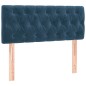 vidaXL Testiera Blu scuro 90x7x78/88 cm in Tessuto vidaXL Testiera Blu scuro 90x7x78/88 cm in Tessuto