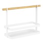 HI Scaffale da Cucina 30x10x20 cm Bianco HI Scaffale da Cucina 30x10x20 cm Bianco