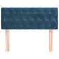 vidaXL Testiera Blu scuro 90x7x78/88 cm in Tessuto vidaXL Testiera Blu scuro 90x7x78/88 cm in Tessuto