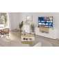 FMD Mobile TV/Hi-Fi 182x33x70,2 cm Bianco e Rovere Artigianale FMD Mobile TV/Hi-Fi 182x33x70,2 cm Bianco e Rovere Artigianale
