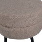 Venture Home Pouf Pot 40x40x40 cm Pelliccia Beige e Nero Venture Home Pouf Pot 40x40x40 cm Pelliccia Beige e Nero