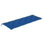 vidaXL Panca da Giardino 3 Posti con Cuscino 150cm Grigia in Eucalipto vidaXL Panca da Giardino 3 Posti con Cuscino 150cm Grigia in Eucalipto