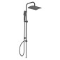 SCHÜTTE Set Soffione Doccia MALLORCA Nero Opaco SCHÜTTE Set Soffione Doccia MALLORCA Nero Opaco