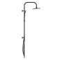 SCHÜTTE Set Soffione Doccia MALLORCA Nero Opaco SCHÜTTE Set Soffione Doccia MALLORCA Nero Opaco