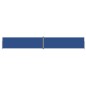 vidaXL Tenda da Sole Laterale Retrattile Blu 180x1200 cm vidaXL Tenda da Sole Laterale Retrattile Blu 180x1200 cm
