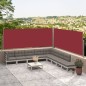 Tenda Laterale Retrattile Rossa 117x600 cm Tenda Laterale Retrattile Rossa 117x600 cm