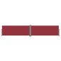 Tenda Laterale Retrattile Rossa 117x600 cm Tenda Laterale Retrattile Rossa 117x600 cm