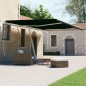 vidaXL Tenda Sole Retrattile Automatica 500x300 cm Antracite vidaXL Tenda Sole Retrattile Automatica 500x300 cm Antracite