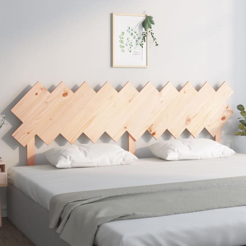 Testiera per Letto 196x3x80,5 cm in Legno Massello di Pino Testiera per Letto 196x3x80,5 cm in Legno Massello di Pino