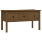 Tavolino da Salotto Miele 102x49x55cm in Legno Massello di Pino Tavolino da Salotto Miele 102x49x55cm in Legno Massello di Pino
