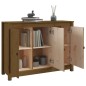 Credenza Miele 100x35x74 cm in Legno Massello di Pino Credenza Miele 100x35x74 cm in Legno Massello di Pino