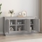 vidaXL Credenza Grigio Sonoma 102x35x55 cm in Legno Multistrato vidaXL Credenza Grigio Sonoma 102x35x55 cm in Legno Multistrato