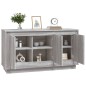 vidaXL Credenza Grigio Sonoma 102x35x55 cm in Legno Multistrato vidaXL Credenza Grigio Sonoma 102x35x55 cm in Legno Multistrato