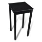 Tavolo da Bar in MDF Nero 55x55x107 cm