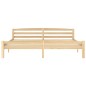 vidaXL Giroletto senza Materasso 200x200 cm in Legno Massello Pino vidaXL Giroletto senza Materasso 200x200 cm in Legno Massello Pino