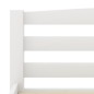 vidaXL Giroletto senza Materasso Bianco 200x200 cm Legno Massello Pino vidaXL Giroletto senza Materasso Bianco 200x200 cm Legno Massello Pino