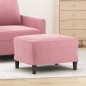 vidaXL Poggiapiedi Rosa 60x50x41 cm in Velluto vidaXL Poggiapiedi Rosa 60x50x41 cm in Velluto