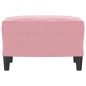 vidaXL Poggiapiedi Rosa 60x50x41 cm in Velluto vidaXL Poggiapiedi Rosa 60x50x41 cm in Velluto