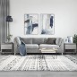vidaXL Tavolini Salotto 2pz Grigio Sonoma 50x46x50cm Legno Multistrato