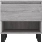 vidaXL Tavolini Salotto 2pz Grigio Sonoma 50x46x50cm Legno Multistrato