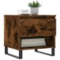 vidaXL Tavolini Salotto 2pz Rovere Fumo 50x46x50 cm Legno Multistrato vidaXL Tavolini Salotto 2pz Rovere Fumo 50x46x50 cm Legno Multistrato