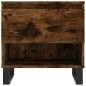 vidaXL Tavolini Salotto 2pz Rovere Fumo 50x46x50 cm Legno Multistrato vidaXL Tavolini Salotto 2pz Rovere Fumo 50x46x50 cm Legno Multistrato