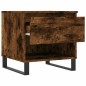 vidaXL Tavolini Salotto 2pz Rovere Fumo 50x46x50 cm Legno Multistrato vidaXL Tavolini Salotto 2pz Rovere Fumo 50x46x50 cm Legno Multistrato