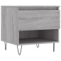 vidaXL Tavolini Salotto 2pz Grigio Sonoma 50x46x50cm Legno Multistrato vidaXL Tavolini Salotto 2pz Grigio Sonoma 50x46x50cm Legno Multistrato