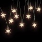 vidaXL Illuminazione Stella Moravia 10 LED Bianca 10 cm