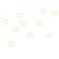 vidaXL Illuminazione Stella Moravia 10 LED Bianca 10 cm