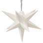 vidaXL Illuminazione Stella Moravia 10 LED Bianca 10 cm