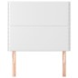 Testiere 2 pz Biancho 100x5x78/88 cm in Similpelle Testiere 2 pz Biancho 100x5x78/88 cm in Similpelle