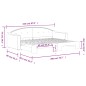 vidaXL Divano Letto con Letto Estraibile Crema 80x200 cm Tessuto vidaXL Divano Letto con Letto Estraibile Crema 80x200 cm Tessuto