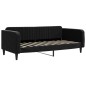vidaXL Divano Letto con Letto Estraibile Nero 90x190 cm in Velluto vidaXL Divano Letto con Letto Estraibile Nero 90x190 cm in Velluto
