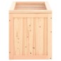 vidaXL Gabbia per Criceti 60x35,5x42 cm in Legno Massello di Abete vidaXL Gabbia per Criceti 60x35,5x42 cm in Legno Massello di Abete
