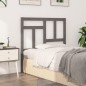 Testiera per Letto Grigia 105,5x4x100 cm Legno Massello di Pino Testiera per Letto Grigia 105,5x4x100 cm Legno Massello di Pino