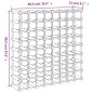 vidaXL Portabottiglie Vino 72 Bottiglie 90,5x23x90,5 cm Massello Pino