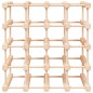vidaXL Portabottiglie Vino 20 Bottiglie 46,5x23x46,5 cm Massello Pino vidaXL Portabottiglie Vino 20 Bottiglie 46,5x23x46,5 cm Massello Pino
