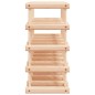vidaXL Portabottiglie Vino 20 Bottiglie 46,5x23x46,5 cm Massello Pino vidaXL Portabottiglie Vino 20 Bottiglie 46,5x23x46,5 cm Massello Pino