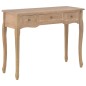 280047 vidaXL Dressing Console Table with 3 Drawers Brown 280047 vidaXL Dressing Console Table with 3 Drawers Brown