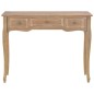 280047 vidaXL Dressing Console Table with 3 Drawers Brown 280047 vidaXL Dressing Console Table with 3 Drawers Brown