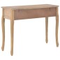 280047 vidaXL Dressing Console Table with 3 Drawers Brown 280047 vidaXL Dressing Console Table with 3 Drawers Brown