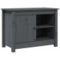 Mobile Porta TV Grigio 70x36,5x52 cm in Legno Massello di Pino Mobile Porta TV Grigio 70x36,5x52 cm in Legno Massello di Pino