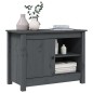 Mobile Porta TV Grigio 70x36,5x52 cm in Legno Massello di Pino Mobile Porta TV Grigio 70x36,5x52 cm in Legno Massello di Pino