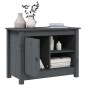 Mobile Porta TV Grigio 70x36,5x52 cm in Legno Massello di Pino Mobile Porta TV Grigio 70x36,5x52 cm in Legno Massello di Pino