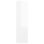 Set di Mobili Porta TV 4 pz Bianco Lucido in Legno Multistrato Set di Mobili Porta TV 4 pz Bianco Lucido in Legno Multistrato