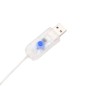 vidaXL Luce Natale a Ghiacciolo 100 LED Bianco Caldo 10 m Acrilico PVC vidaXL Luce Natale a Ghiacciolo 100 LED Bianco Caldo 10 m Acrilico PVC